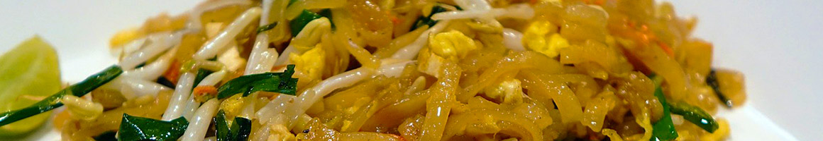 Eating Asian Fusion Thai Vietnamese at OBAO restaurant in New York, NY.